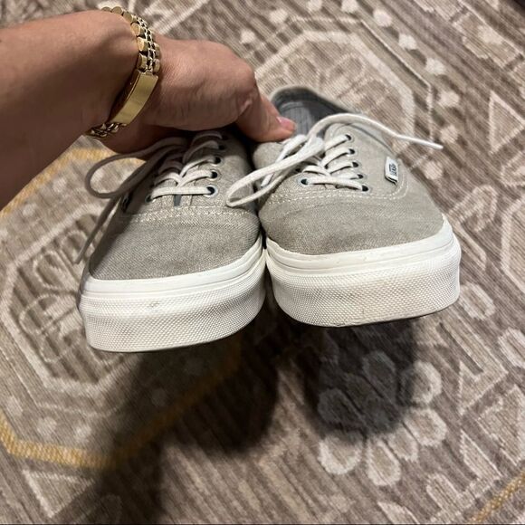 Vans Off The Wall Unisex Classic Grey Sneakers - Picture 4 of 9